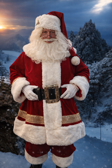 So Real Santa at the North Pole